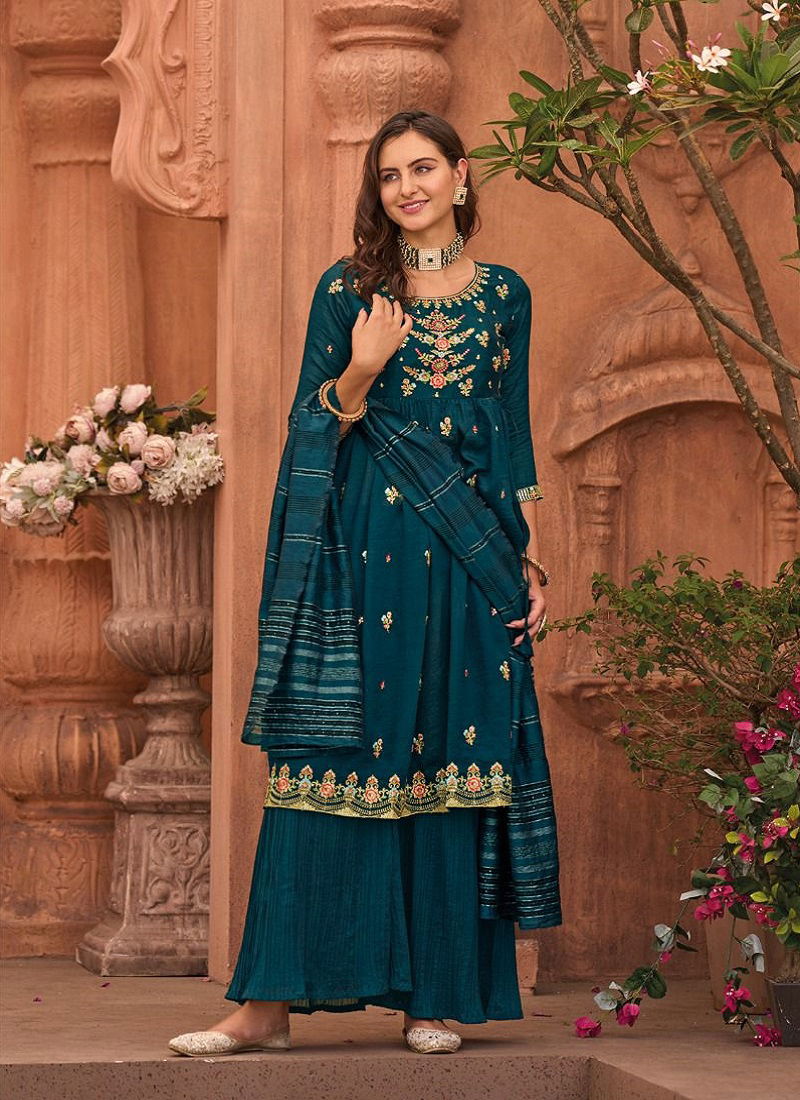 Utopia By Poonam Nayra Cut Readymade Suits Catalog
